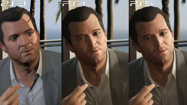 Comparativa de Grand Theft Auto V en sus versiones para PlayStation