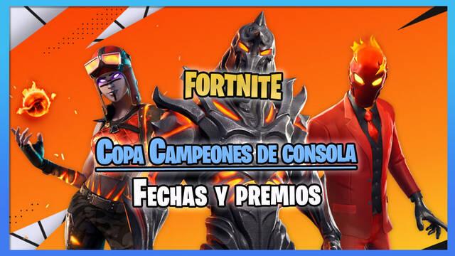 Fortnite: Copa de Campeones de consola, todos los detalles