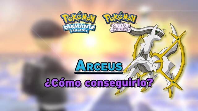 Conseguir a Arceus en Pokémon Diamante Brillante y Perla Reluciente - Pokémon Diamante Brillante / Perla Reluciente