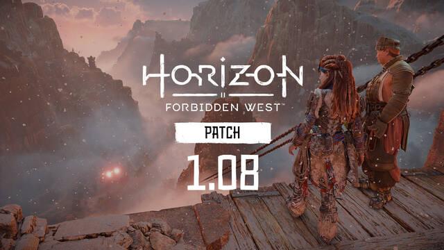 Nuevo parche de Horizon Forbbiden West para PS4 y PS5