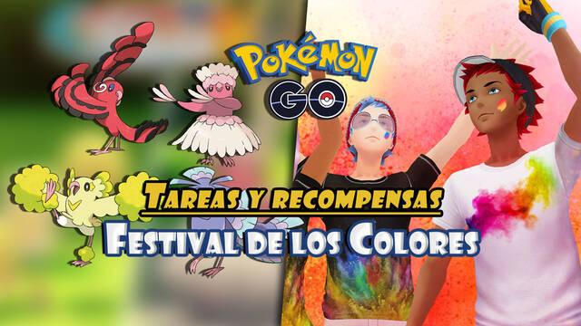 Festival de los Colores en Pok�mon GO: Tareas, misiones, desaf�os y recompensas