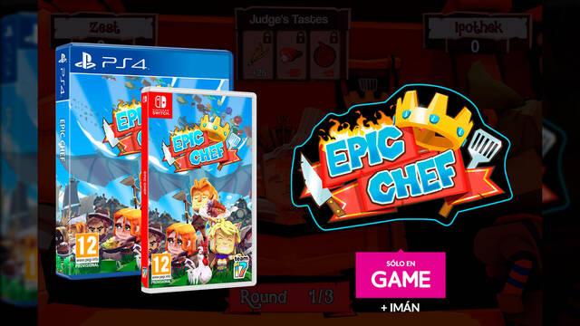 Reserva Epic Chef en GAME y ll�vate un im�n exclusivo