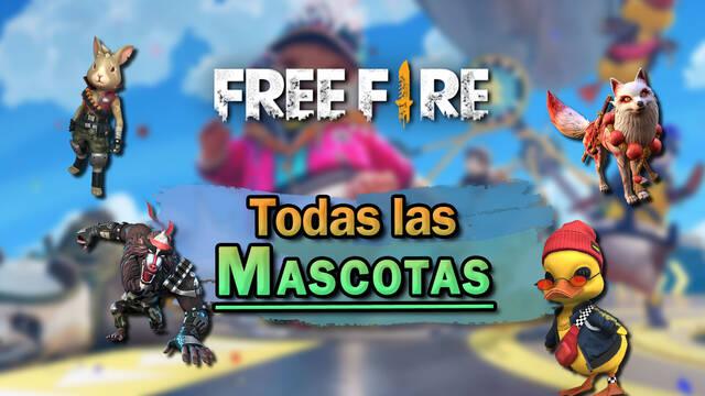 Mascotas en Free Fire: Todas sus habilidades y cómo conseguirlas - Garena Free Fire