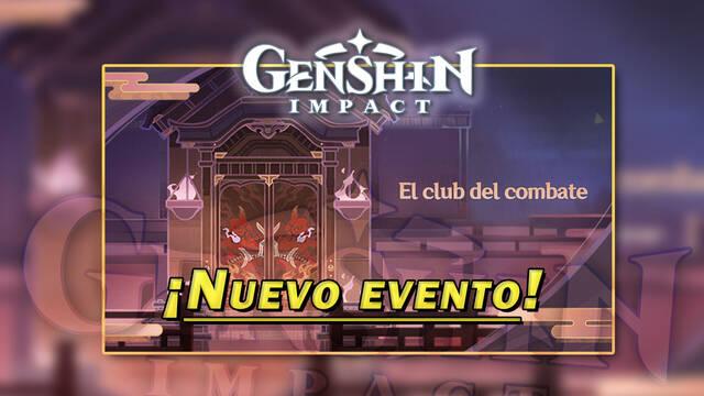 Genshin Impact: Detalles del evento El club del combate y recompensas