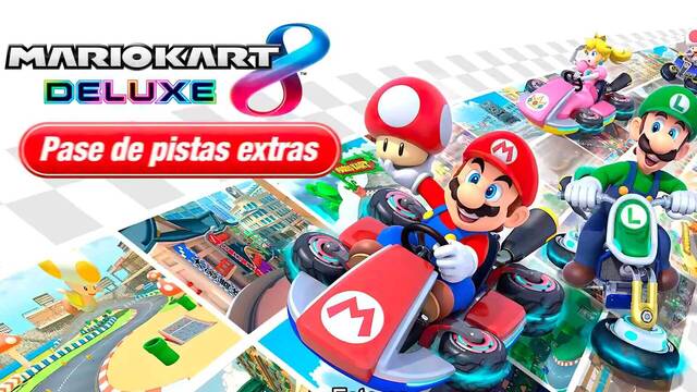 DLC para Mario Kart 8 Deluxe ya disponible para comprar o en Nintendo Switch Online + Paquete de Expansión