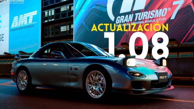 Gran Turismo 7 recibe la actualización 1.08 permitiendo volver a jugar.