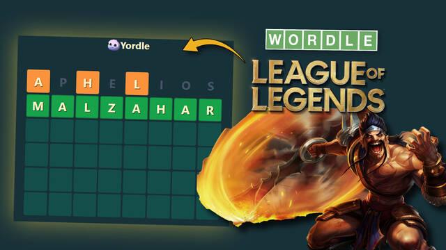 Yordle, el juego inspirado en Wordle de League of Legends