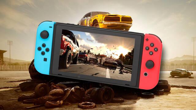 "Wreckfest anunciado para nintendo Switch y llega en junio 2022