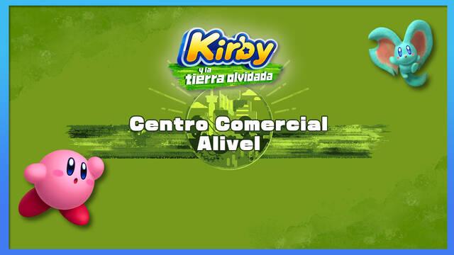 Centro Comercial Alivel en Kirby y la tierra olvidada: Waddle Dees y misiones - Kirby y la tierra olvidada