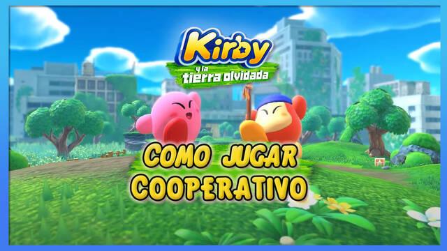 Kirby y la tierra olvidada: Cómo jugar en cooperativo local