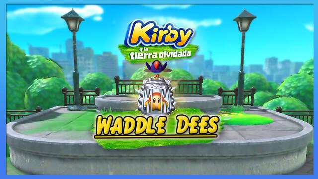 TODOS los Waddle Dees en Kirby y la tierra olvidada y cómo rescatarlos - Kirby y la tierra olvidada