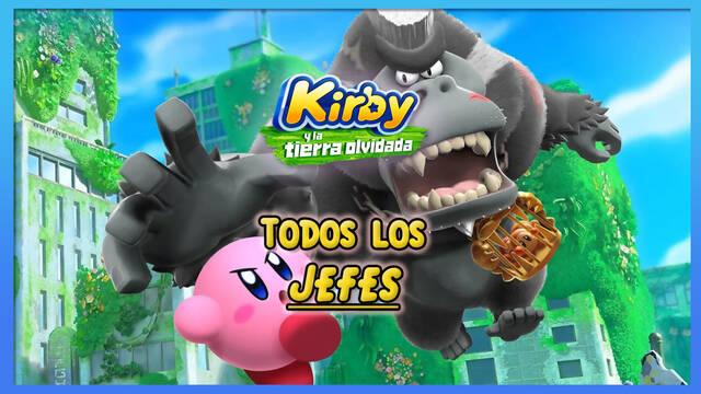 Kirby y la tierra olvidada: Todos los Jefes finales y cómo derrotarlos