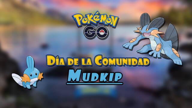 Pok�mon GO: D�a de la Comunidad cl�sico con Mudkip en abril 2022