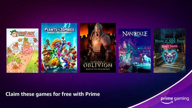 Juegos gratis de Prime Gaming en abril de 2022.