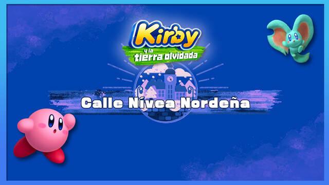 Calle Nívea Nordeña en Kirby y la tierra olvidada: Waddle Dees y misiones - Kirby y la tierra olvidada
