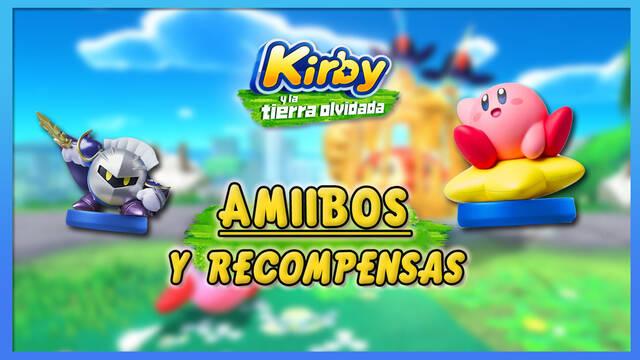 Kirby y la tierra olvidada: Todos los amiibos y sus recompensas - Kirby y la tierra olvidada