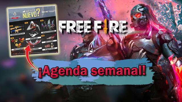 Garena Free Fire: Novedades agenda del 2 al 7 de marzo