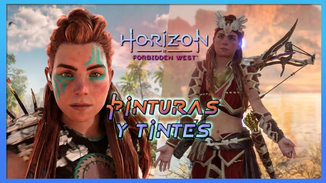 Horizon Forbidden West: Pinturas faciales y tintes y cómo conseguirlos