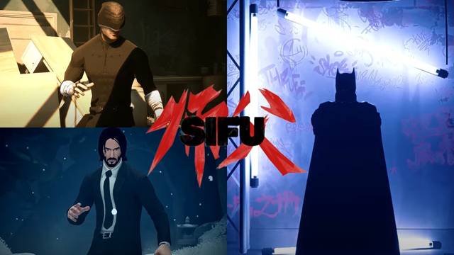 Sifu incorpora a Batman, John Wick y Daredevil gracias a los mods