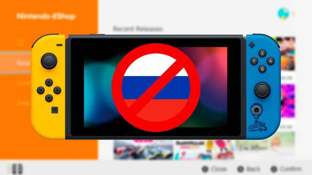 La eShop rusa no admite compras de juegos de Switch temporalmente.