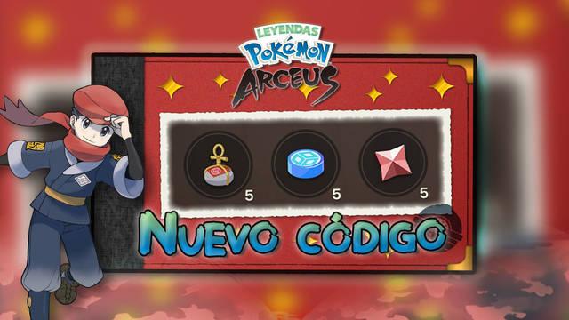 Leyendas Pok�mon Arceus - Nuevo c�digo global con recompensas