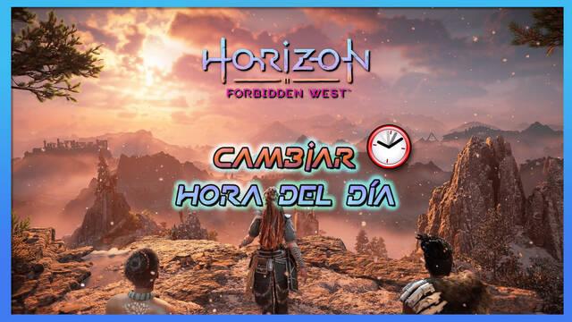 Horizon Forbidden West: Cómo cambiar la hora del día y avanzar el tiempo - Horizon Forbidden West