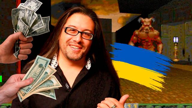John Romero recauda casi 30.000 euros para Ucrania con su nivel de Doom 2