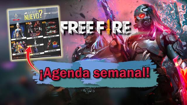 Garena Free Fire: Agenda semanal del 9 al 14 de marzo