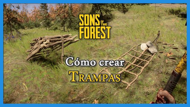 Sons of the Forest: Cómo crear trampas fácilmente y para qué sirven - Sons of the Forest