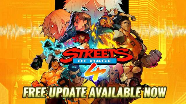 Nueva actualizaci�n gratuita y masiva para Streets of Rage 4 en todos los sistemas