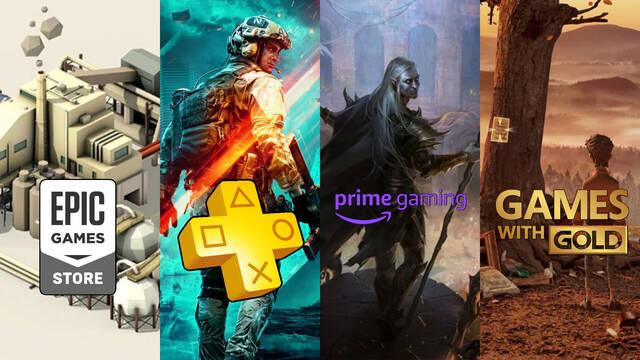 Juegos gratis de marzo en PS Plus, Xbox Live Gold, Epic Games y Prime Gaming
