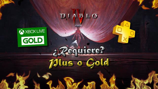 Diablo 4: ¿Necesitas PS Plus o Xbox Live Gold para jugar online? - Diablo 4