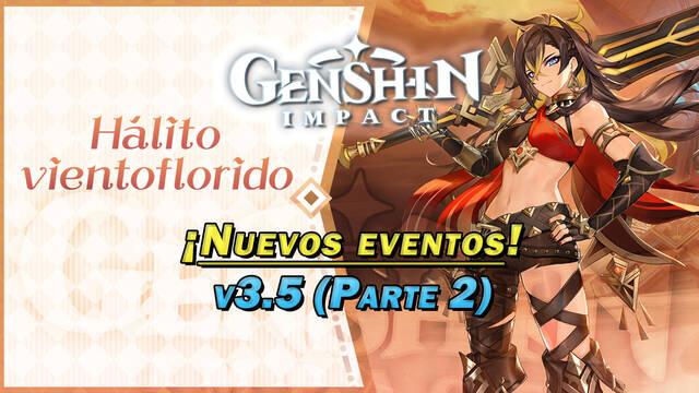 Genshin Impact: Nuevos eventos y gachapón de la v3.5 (Parte 2) | Fechas y detalles