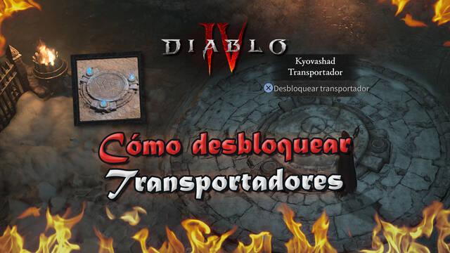Viaje rápido en Diablo 4: Cómo desbloquear transportadores (Localización) - Diablo 4