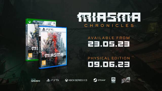 Miasma Chronicles ya tiene fecha de lanzamiento.