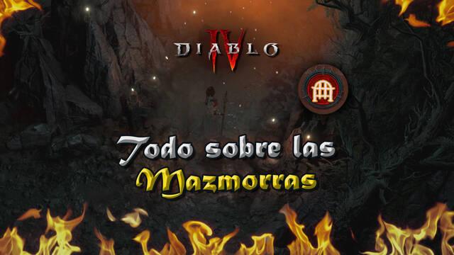 Diablo 4: TODAS las mazmorras (Localización) y recompensas - Diablo 4