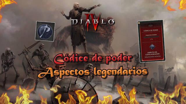 Códice de poder en Diablo 4: Conseguir aspectos legendarios, tipos y usos - Diablo 4
