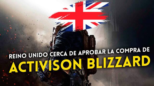 UK cerca de aprobar el acuerdo entre Microsoft y Activision Blizzard