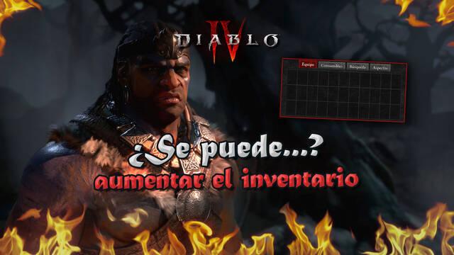 Diablo 4: �C�mo ampliar la capacidad del inventario? - Diablo 4