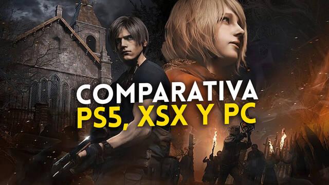 Comparativa de los gráficos de Resident Evil 4 Remake en consolas next-gen y PC