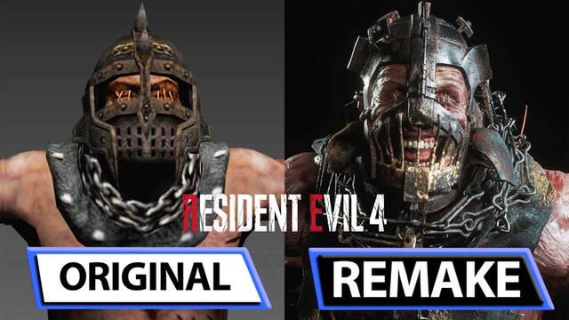 Comparativa de los monstruos de Resident Evil 4 Remake con el juego original