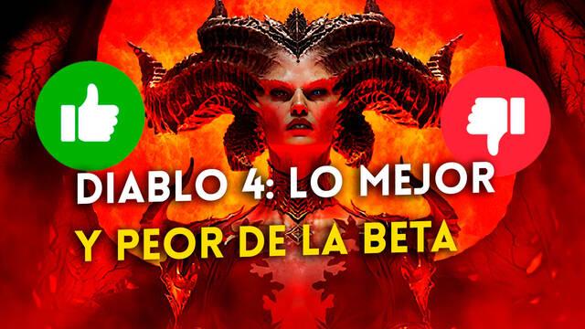 Diablo 4, lo mejor y lo peor de la beta