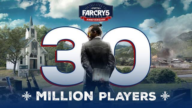 Far Cry 5 alcanza los 30 millones de jugadores en PS5 y Xbox Series X/S