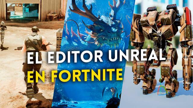 Fortnite: El Editor Unreal ha llegado para revolucionar el juego