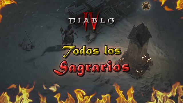 Sagrarios en Diablo 4: Todos los tipos, efectos y localizaciones - Diablo 4