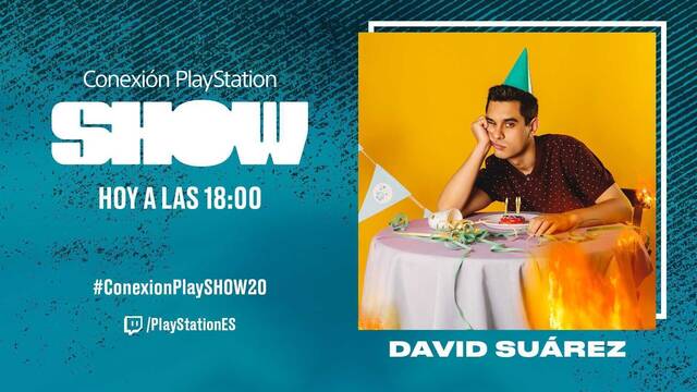 David Suárez es el invitado de hoy en Conexión PlayStation Show.