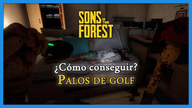 Sons of the Forest: ¿Cómo conseguir los palos de golf? (Localizaciones) - Sons of the Forest