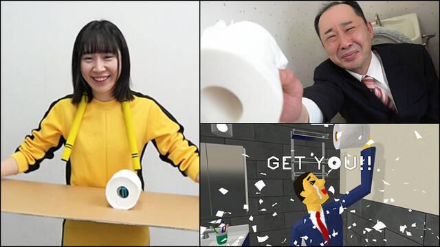 Give Me Toilet Paper, un juego de Switch que se juega con papel del culo