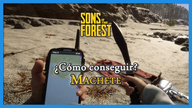 Sons of the Forest: ¿Cómo conseguir el machete? (Localización) - Sons of the Forest