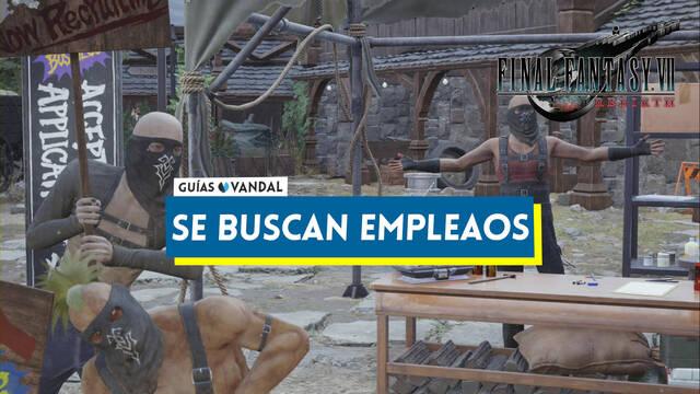 Se buscan empleaos en Final Fantasy VII Rebirth: c�mo completarla y recompensas - Final Fantasy VII Rebirth